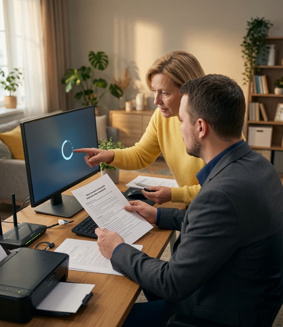 Intervention informatique à domicile